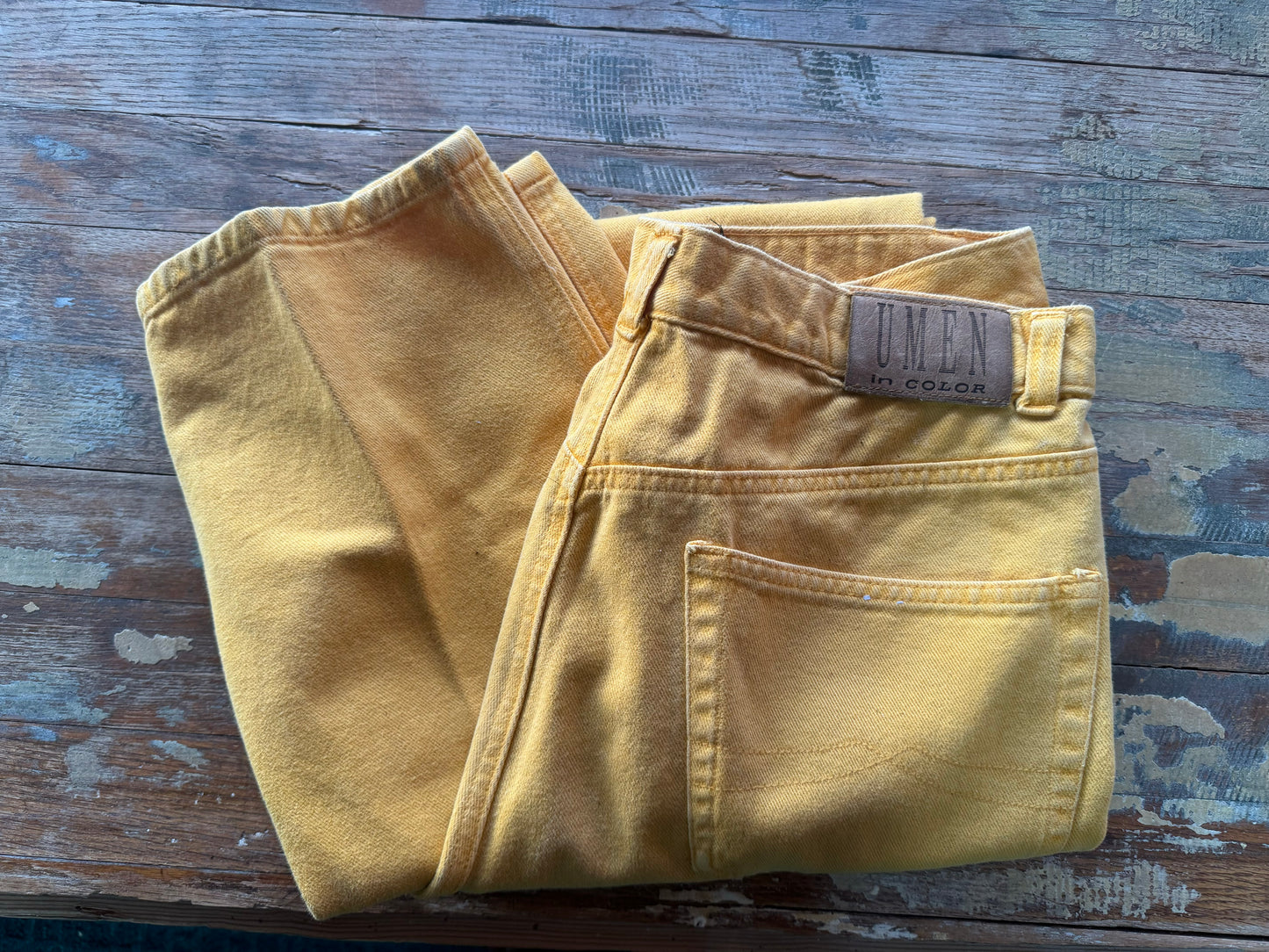 Vibrant denim