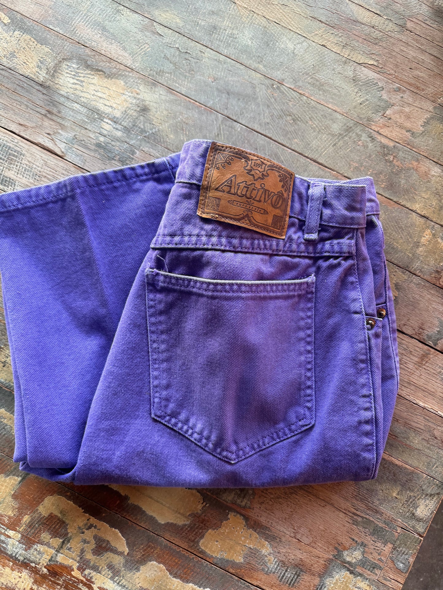 Vibrant denim