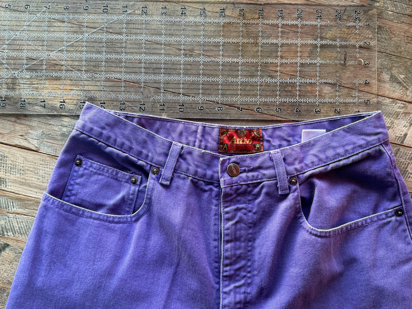 Vibrant denim