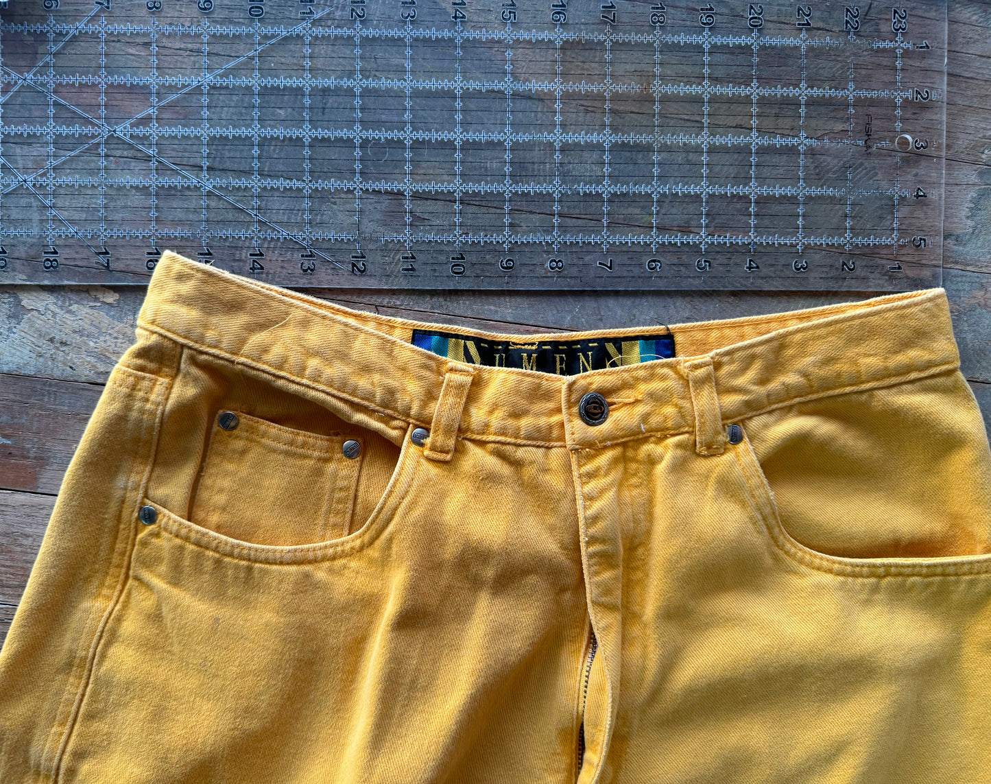 Vibrant denim