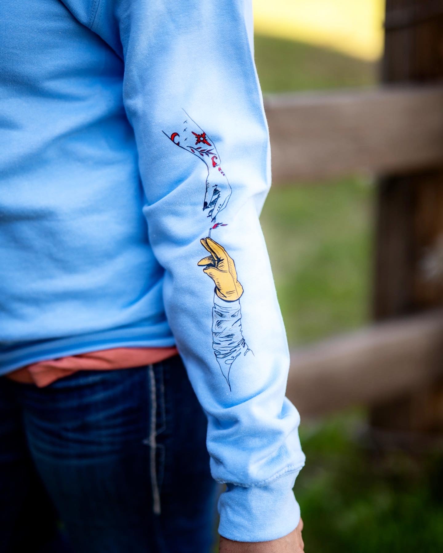 Hippies and Cowboys Sweatshirt