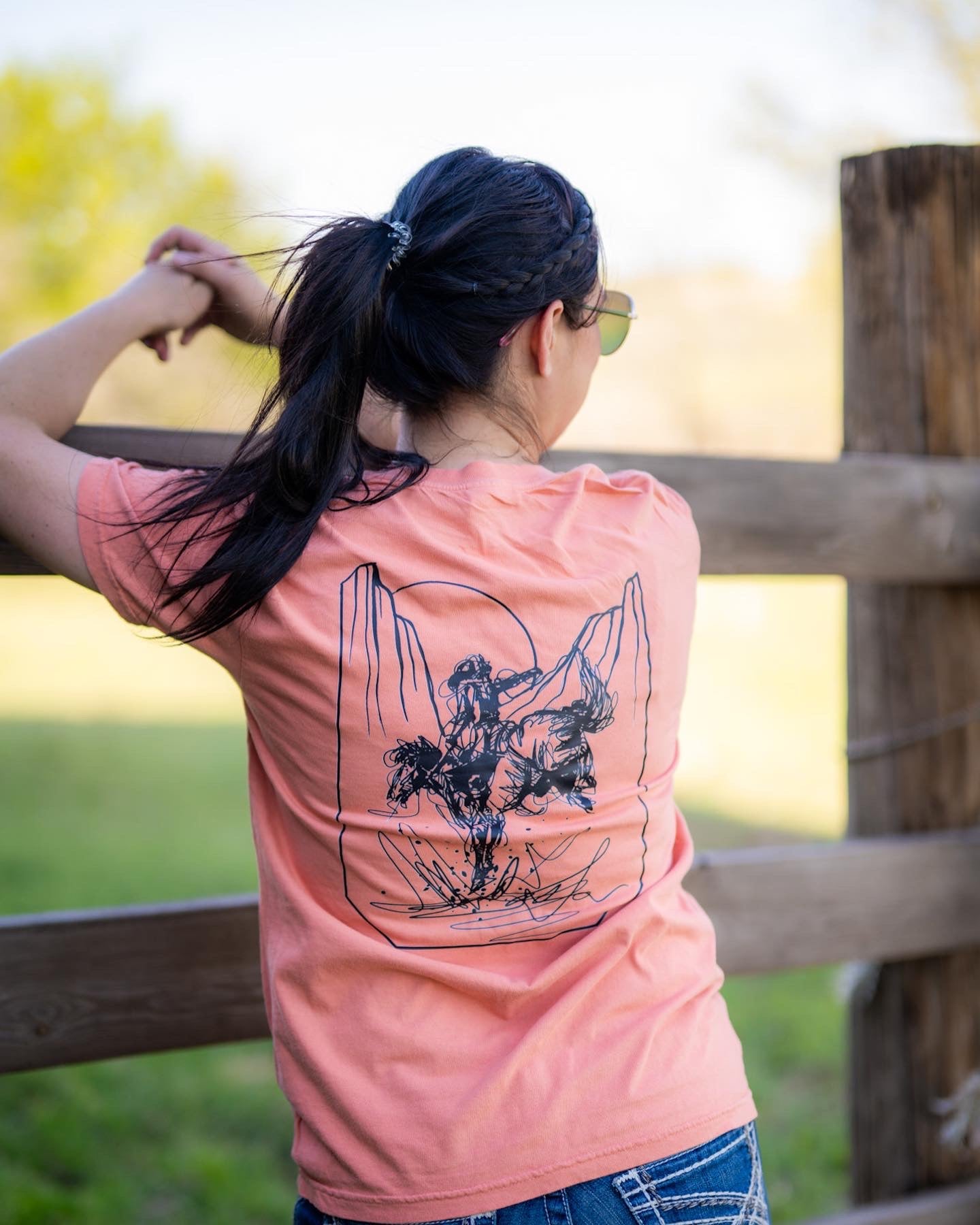 Bucking Horse Tee