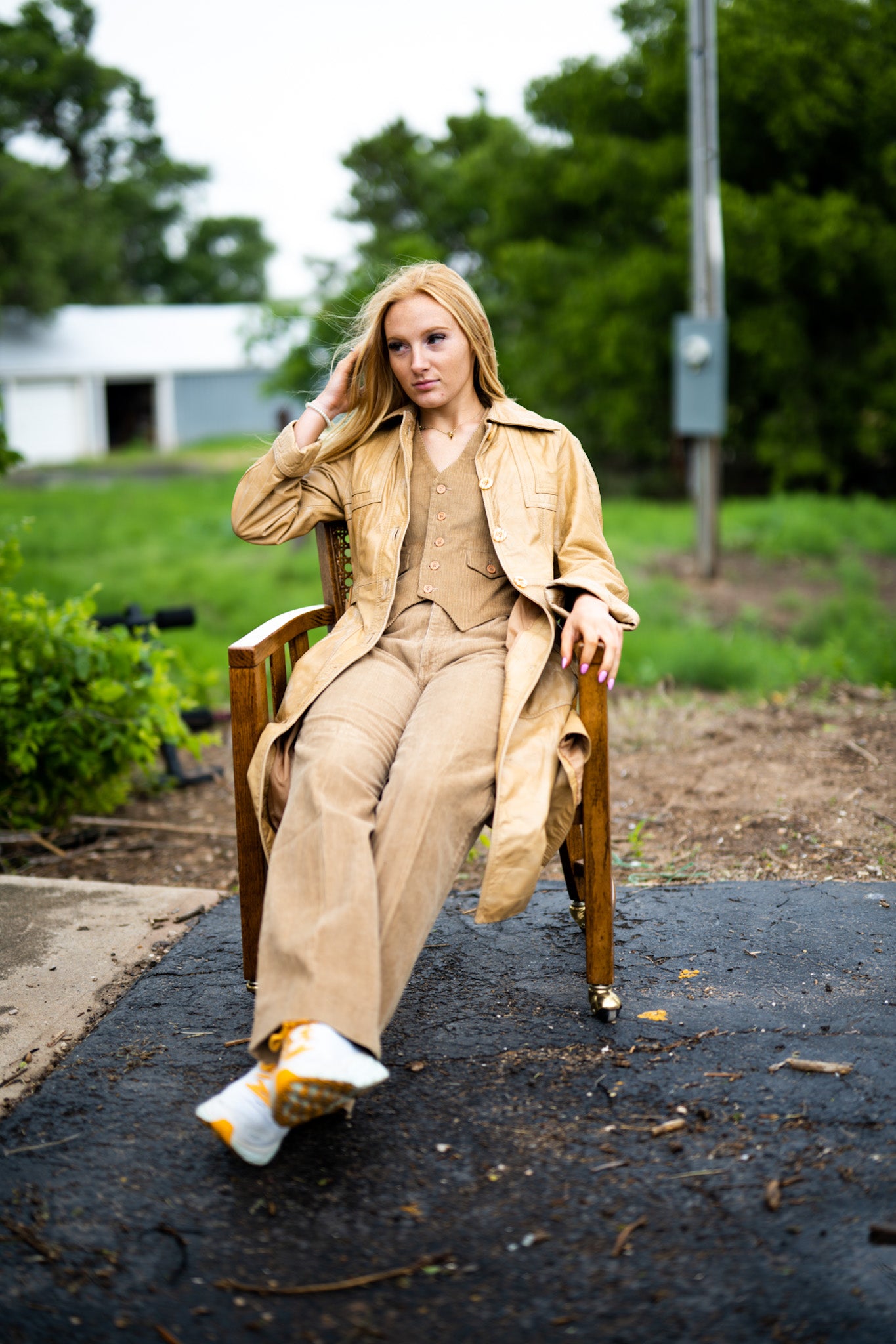 Two piece Corduroy Set
