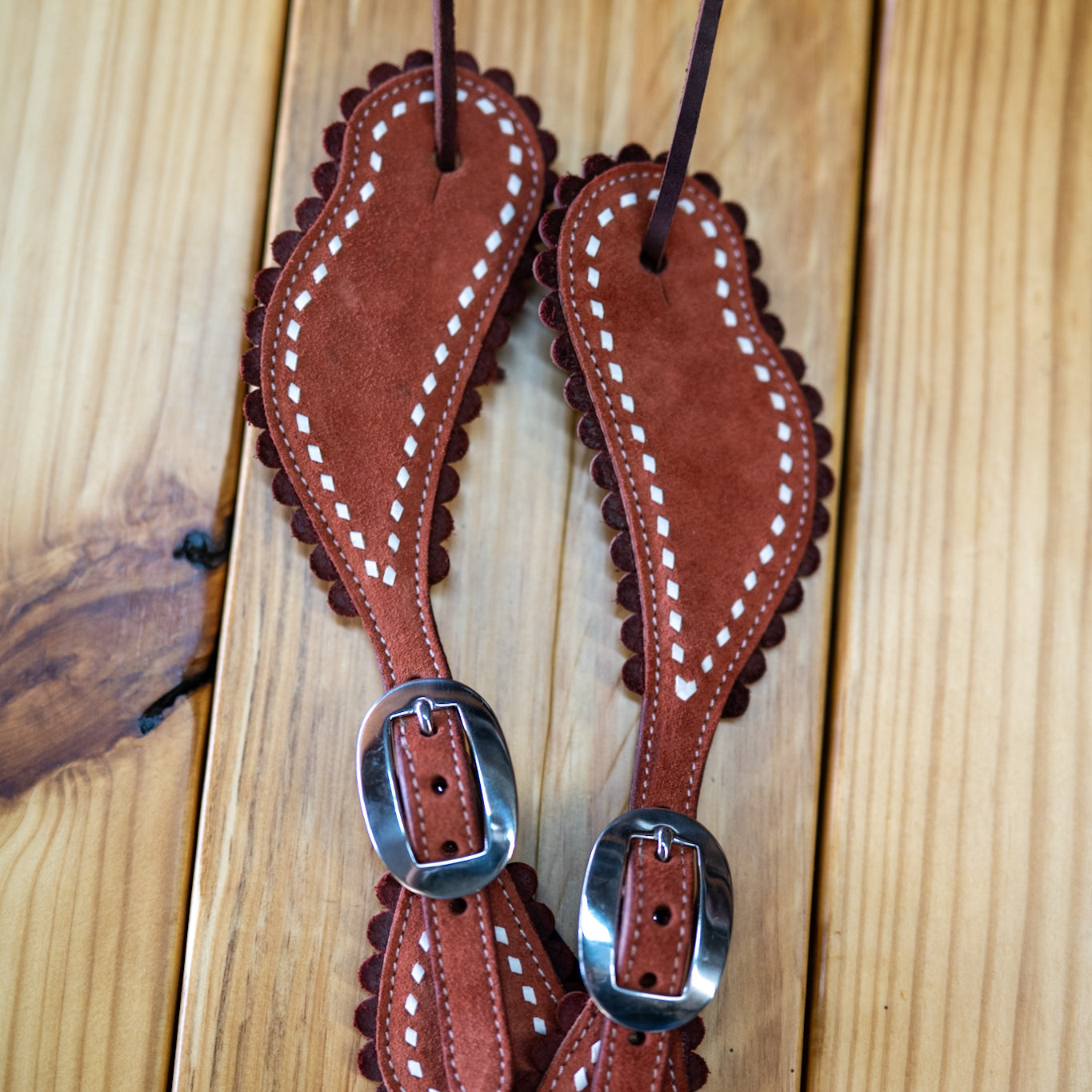 Suede Spur straps