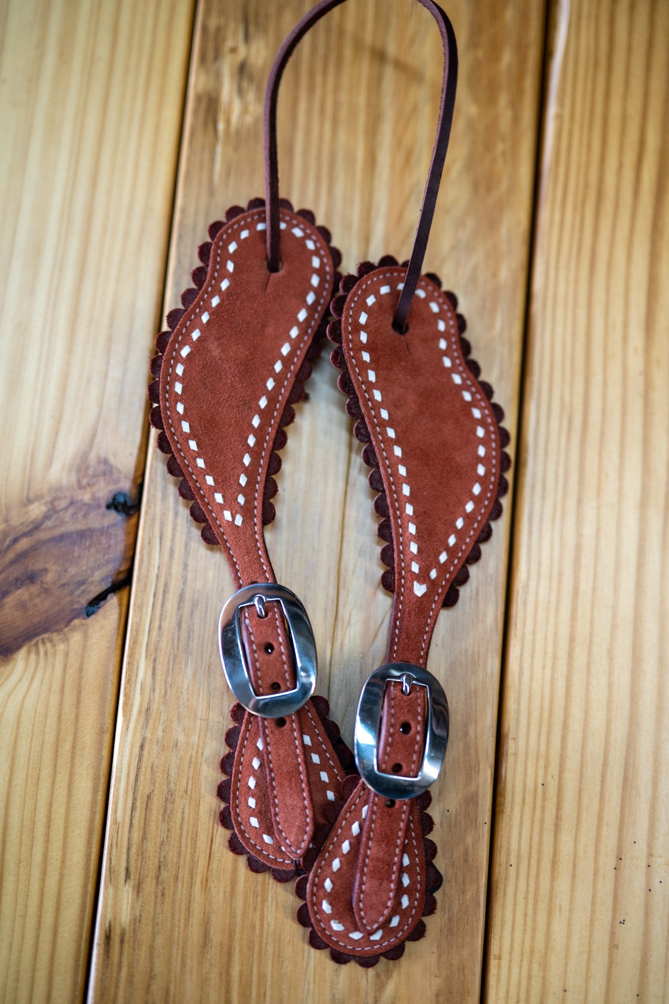 Suede Spur straps