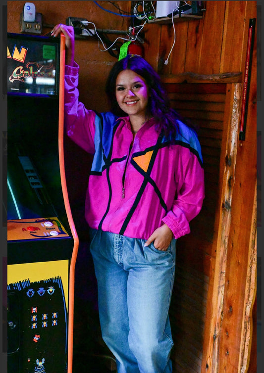 80s windbreaker