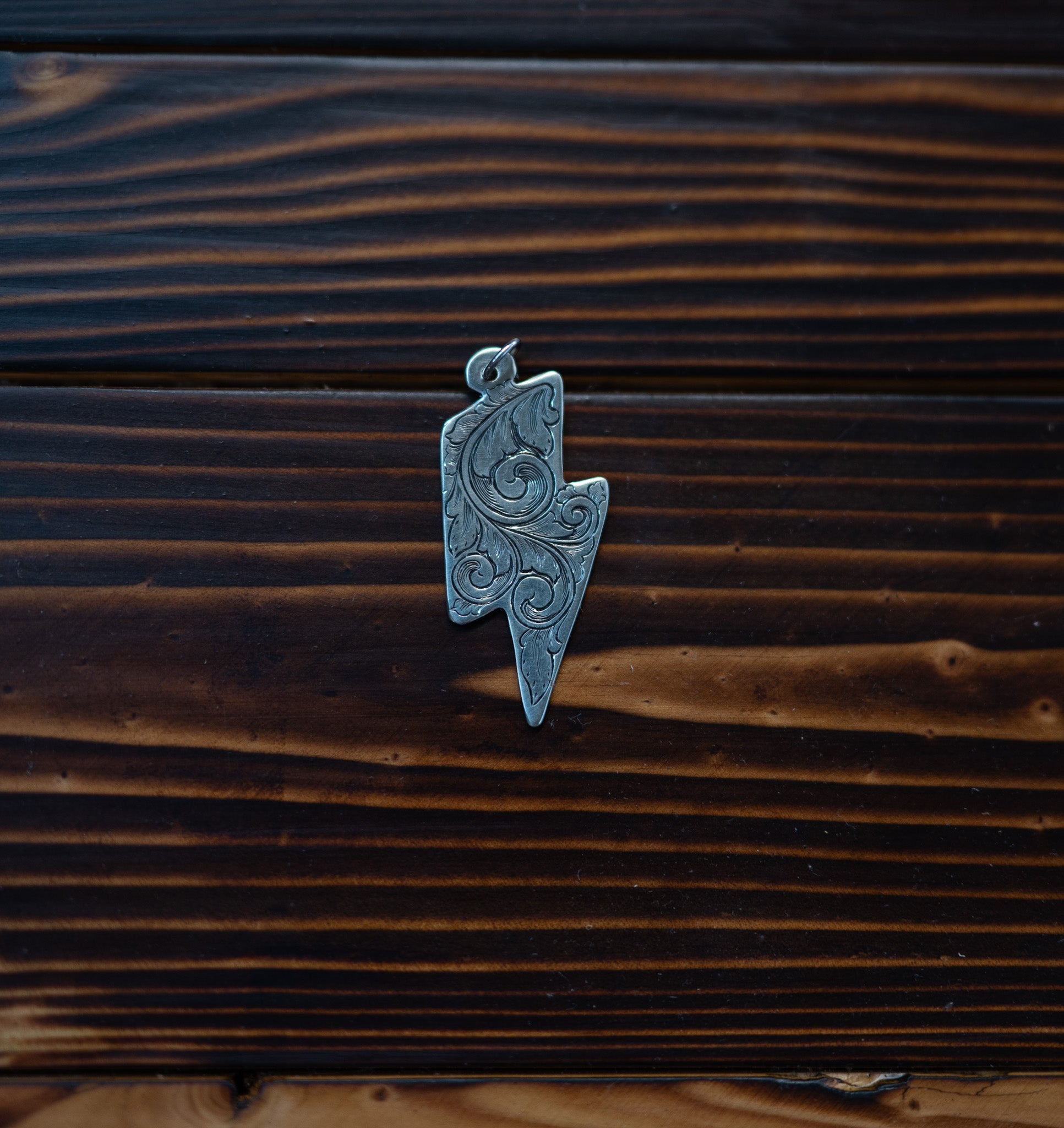 Lightning bolt pendant