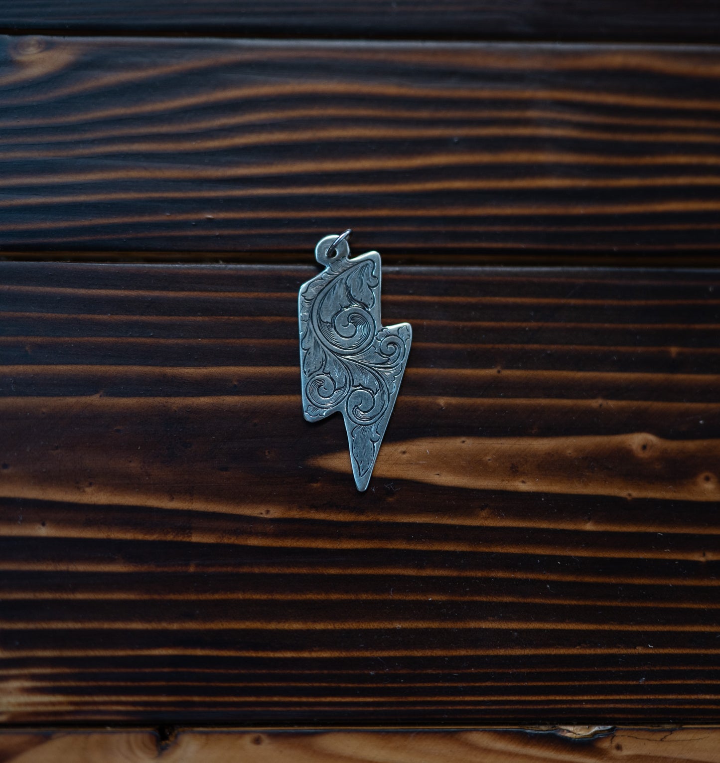 Lightning bolt pendant