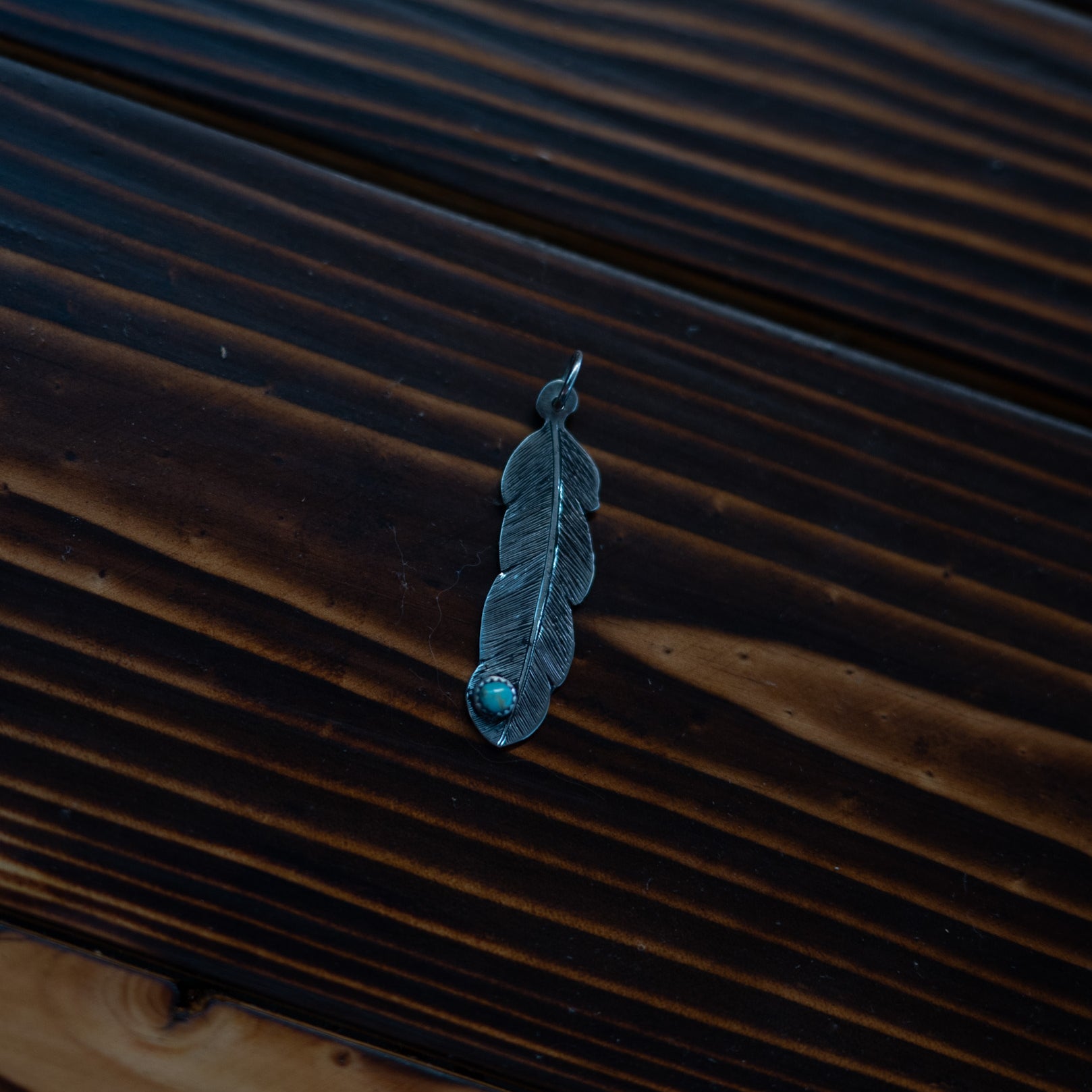 Feather pendant