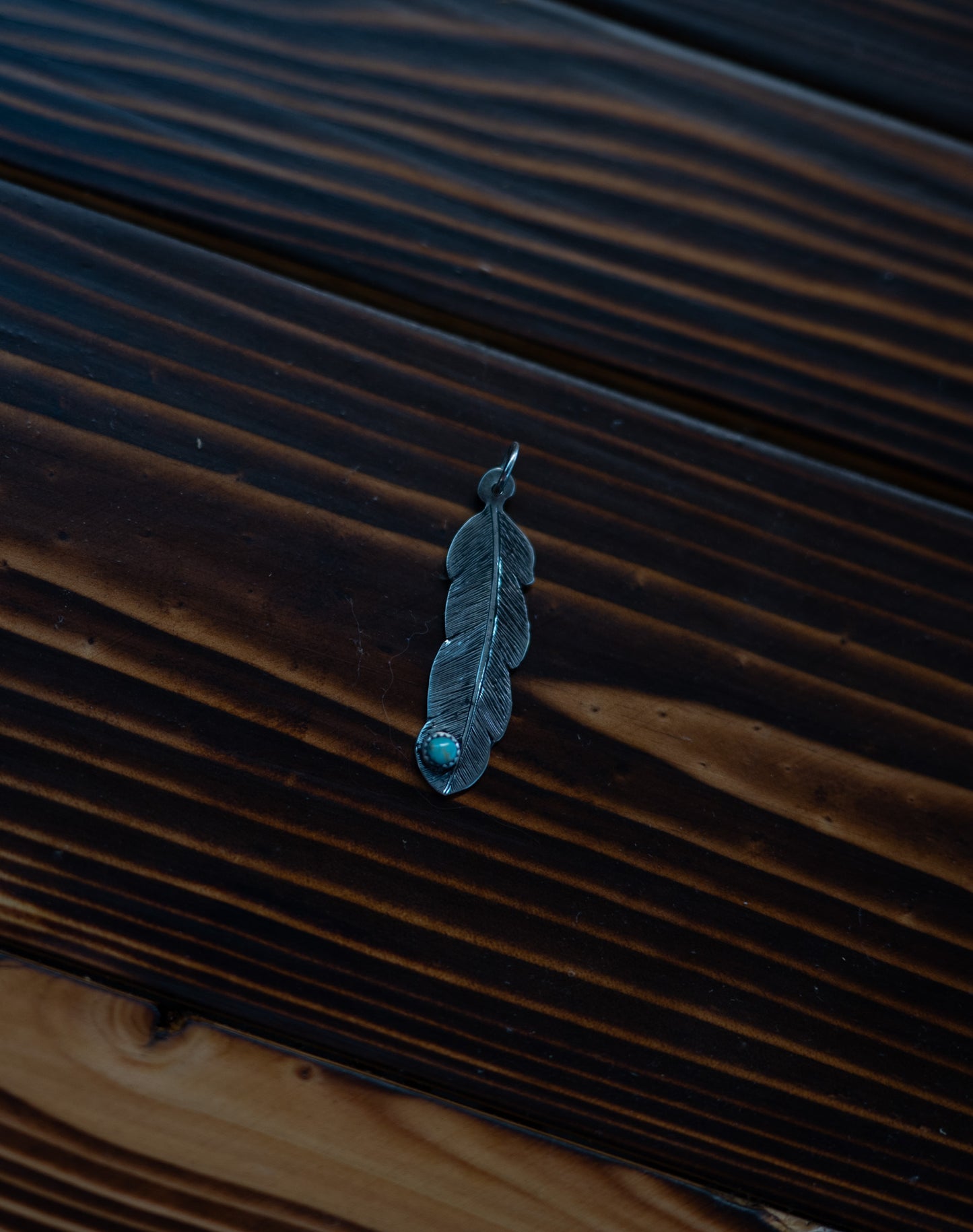 Feather pendant