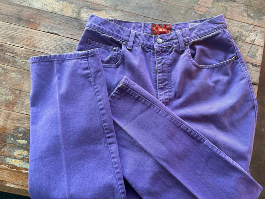 Vibrant denim