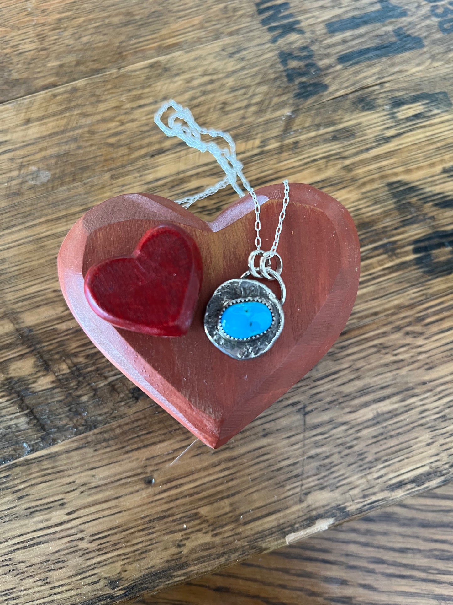 Blue Reclaimed pendant